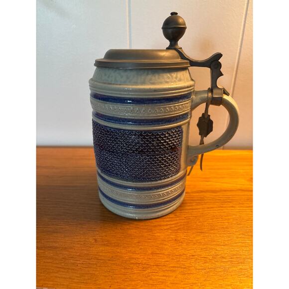 Gerz “Limitat 1975” Stoneware Stein / Pewter Lid - Limited Edition - Picture 1 of 8